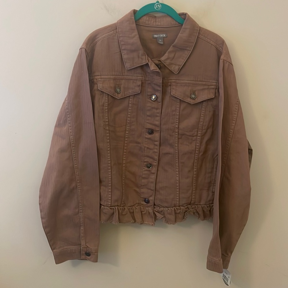Cute Mauve Jacket Size 3X - NWT